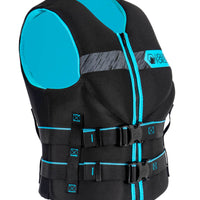 Hinge Women's Cga Classic Life Jacket - Black/Aqua