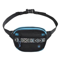 Oaker Mini Mega Hip Bag Handbag - Black/Blue