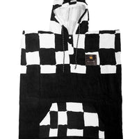 Checker Changer Towel - Black/White