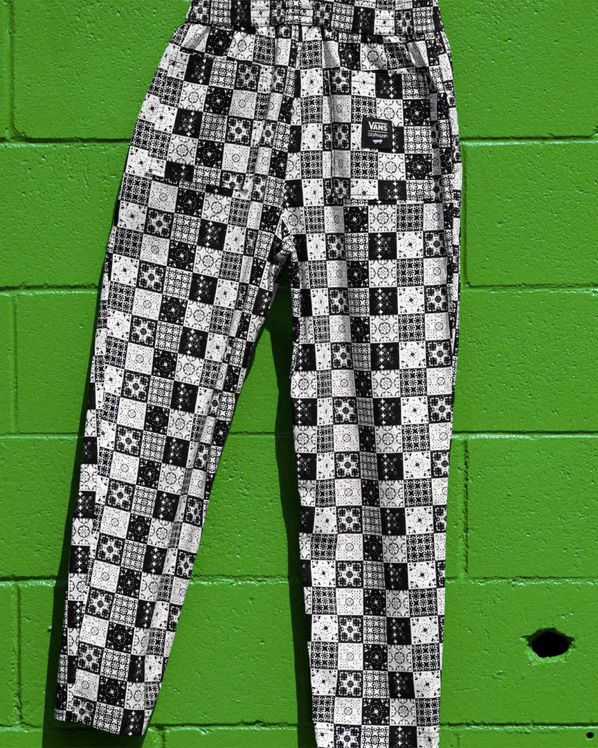 Black Vans Checkerboard Leggings