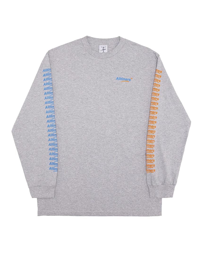 Count It Up Ls Tee Long Sleeve T-Shirt - Heather Grey