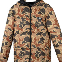 Line Toaster Puffy Jacket - Black/Duck Camo