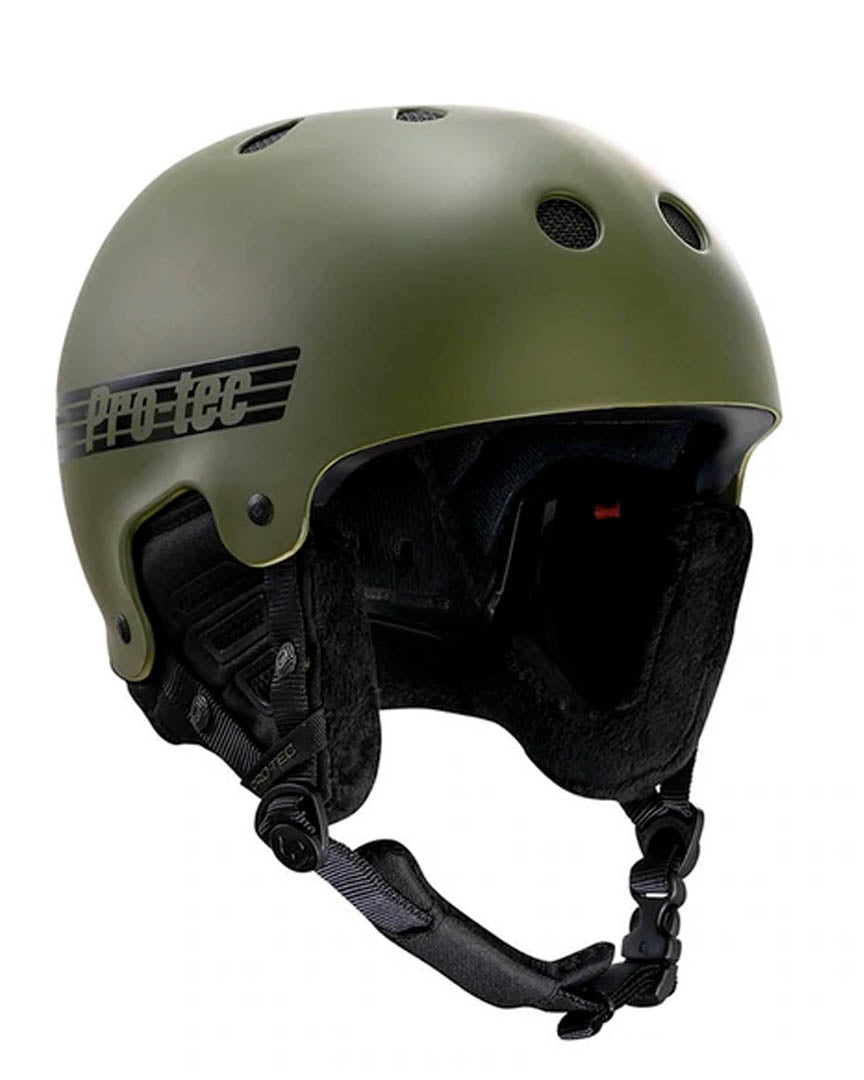 Old School Certified Winter Helmet - Matte Olive