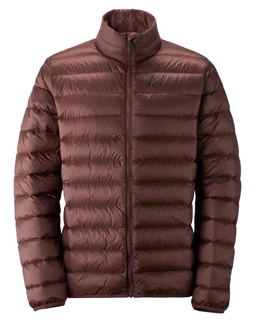 re-up down puffy jacket- vulcan red