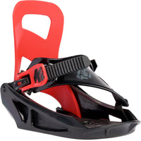 K2 Mini Turbo Snowboard Bindings - Red 2023