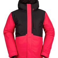 Manteau neige 17 Forty Insulated Winter Jacket - Red Black