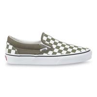 Kids Classic Slip-On Shoes - Checkerboard/Grape