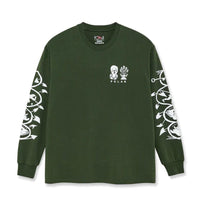 Spiral Long Sleeve T-Shirt - Dark Olive