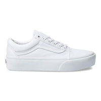 Women Old Skool Platform Shoes - True White