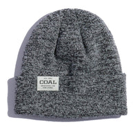 Uniform Low Recycled Knit Cuff Beanie - Black Marl