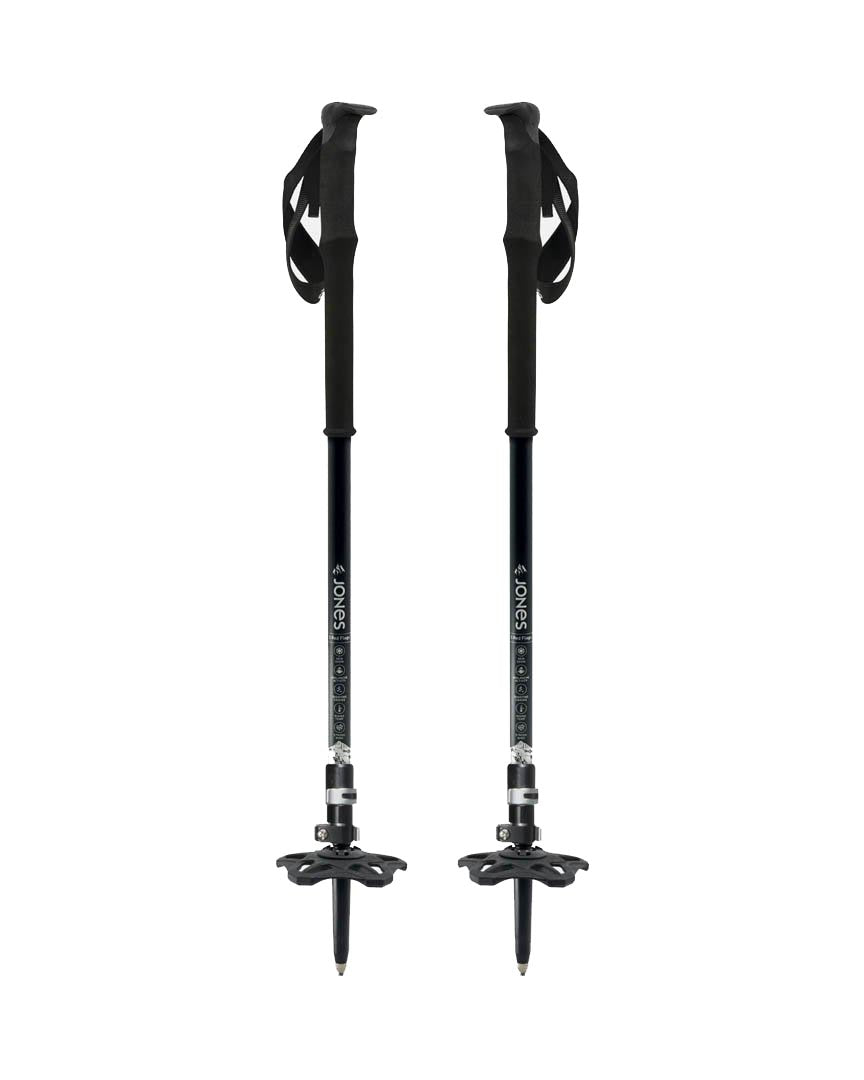 Flip-Lock Talon Splitboard Poles - Silver
