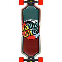 Drop Thru Wave Dot Splice Complete Longboard