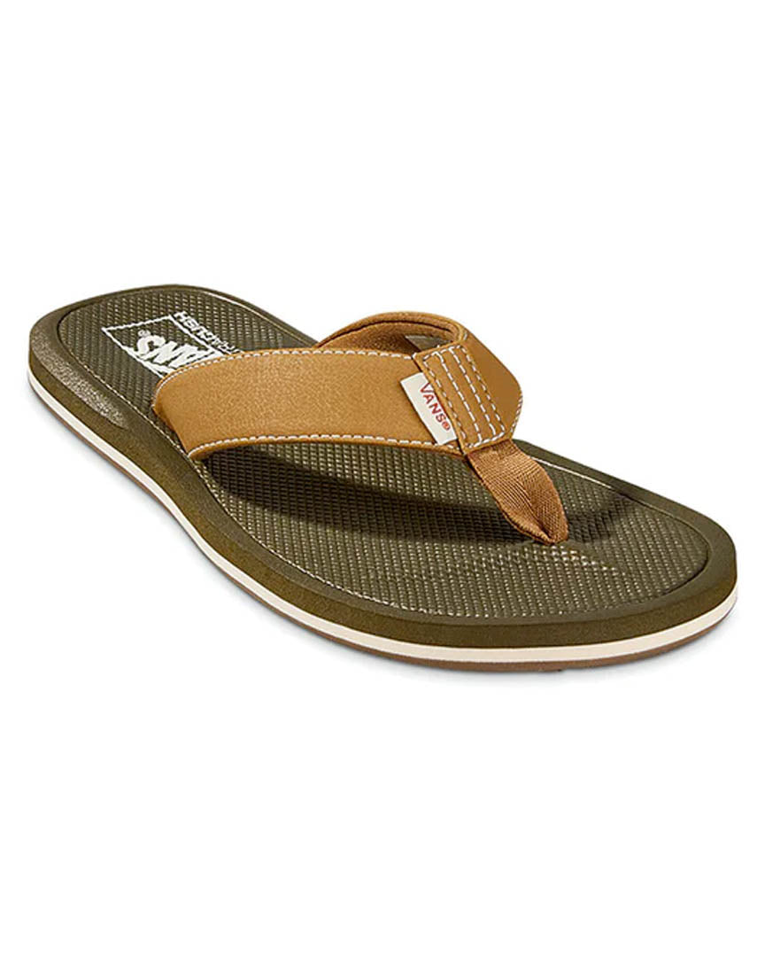 Vans Mens Nexpa Synthetic Nexpa Synthetic Checkerboard Flip Flops