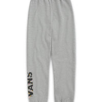 Floral V Sweatpants - Heather Grey