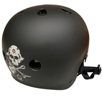 Old School Hosoi Helmet - Matte Black