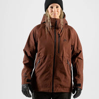 Women's MTN Surf Parka Winter Jacket - Vulcan Red