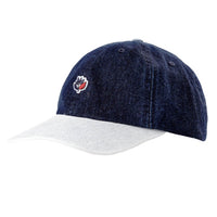 2 Tone Denim Hat - Blue