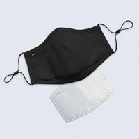 Face Mask Scarf - Black Checkerbd