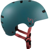 Evolution Wmn Solid Color Helmet - Satin Ocean