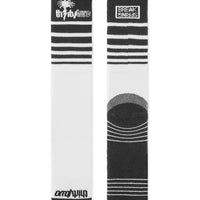 Spring Break Sock Thermal Socks - Black/White