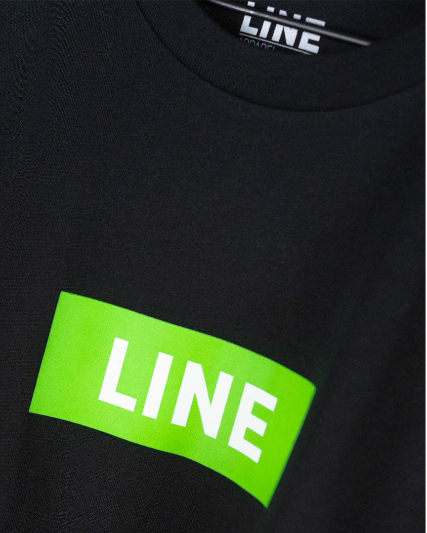 Line Full Speed Tee T-Shirt - Black logo