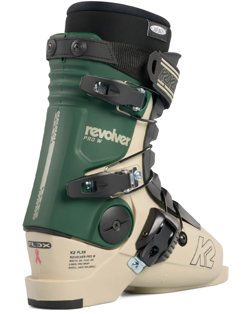 K2 Revolver Pro W Ski Boots - Beige 2023