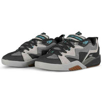 Devious Shoes - Charcoal Black Turquoise Nubuck