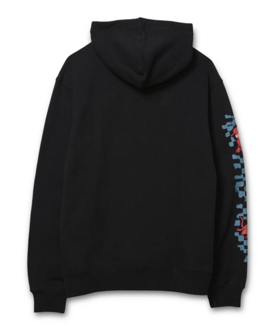 Krooked By Natas For Ray Hoodie - Black