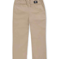 Boys Range Elastic Waist Pants - Khaki