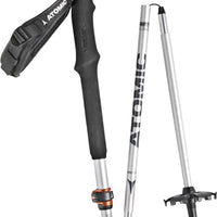 Bct Mountaineering SQS Foldable Ski Touring Poles - Silver