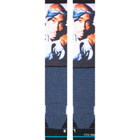 Tupac X Stance Makaveli Snow OTC Thermal Socks - Black