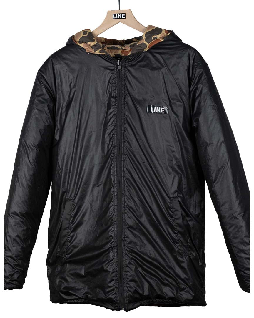 Line Toaster Puffy Jacket - Black/Duck Camo