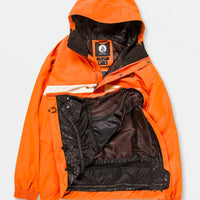 Longo Pullover Winter Jacket - Orange Shock