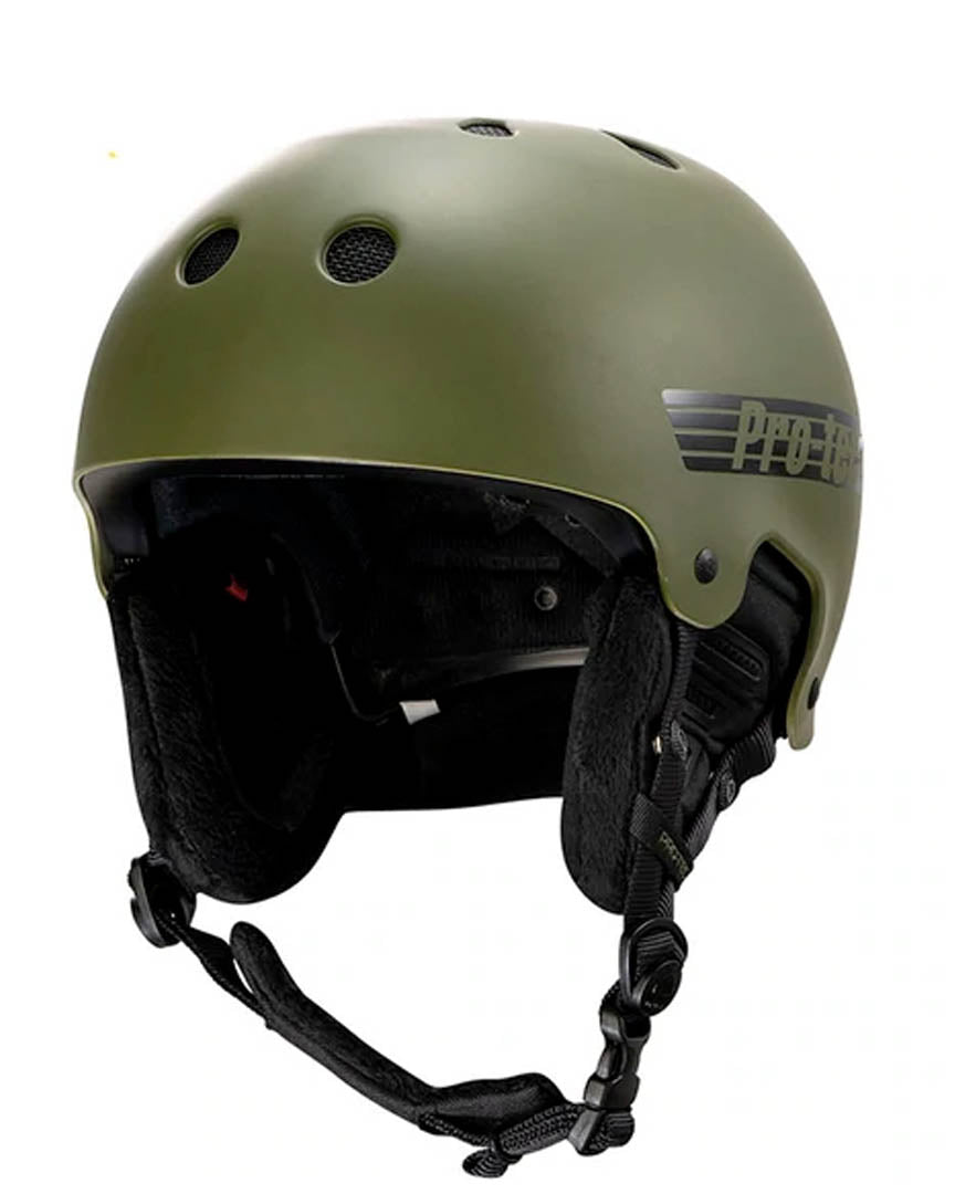 Old School Certified Winter Helmet - Matte Olive