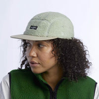 Linus Fleece 5 Panel Cap - Cucumber