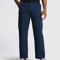 Authentic Chino Loose Double Knee Pants - Dress Blue