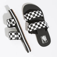 Women Cayucas Slide Shoes - Checkerboard