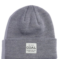 Uniform Mid Recycled Knit Cuff Beanie - Heather Grey