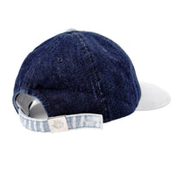 2 Tone Denim Hat - Blue