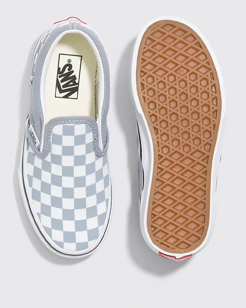 Souliers Kids Classic Checkerboard Slip-On Shoes - Theory Tradewinds