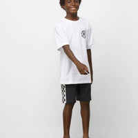 Kids Sidelines Boardshorts - Black\Checkerboard