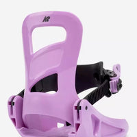 Lil Kat Kids Snowboard Bindings - Purple