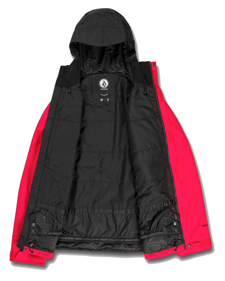 17 Forty Insulated Winter Jacket - Red Black