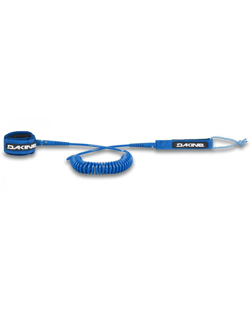 Leash sup Sup Coiled Ankle Leash 10Ft x 3/16" - Blue
