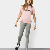 Girls Chalkboard Ii Leggings - Grey