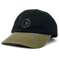 Duo Stroke Logo Cap Hat - Black/Army