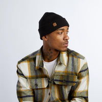 Harbor Rib Knit Fisherman Beanie - Glacier Blue