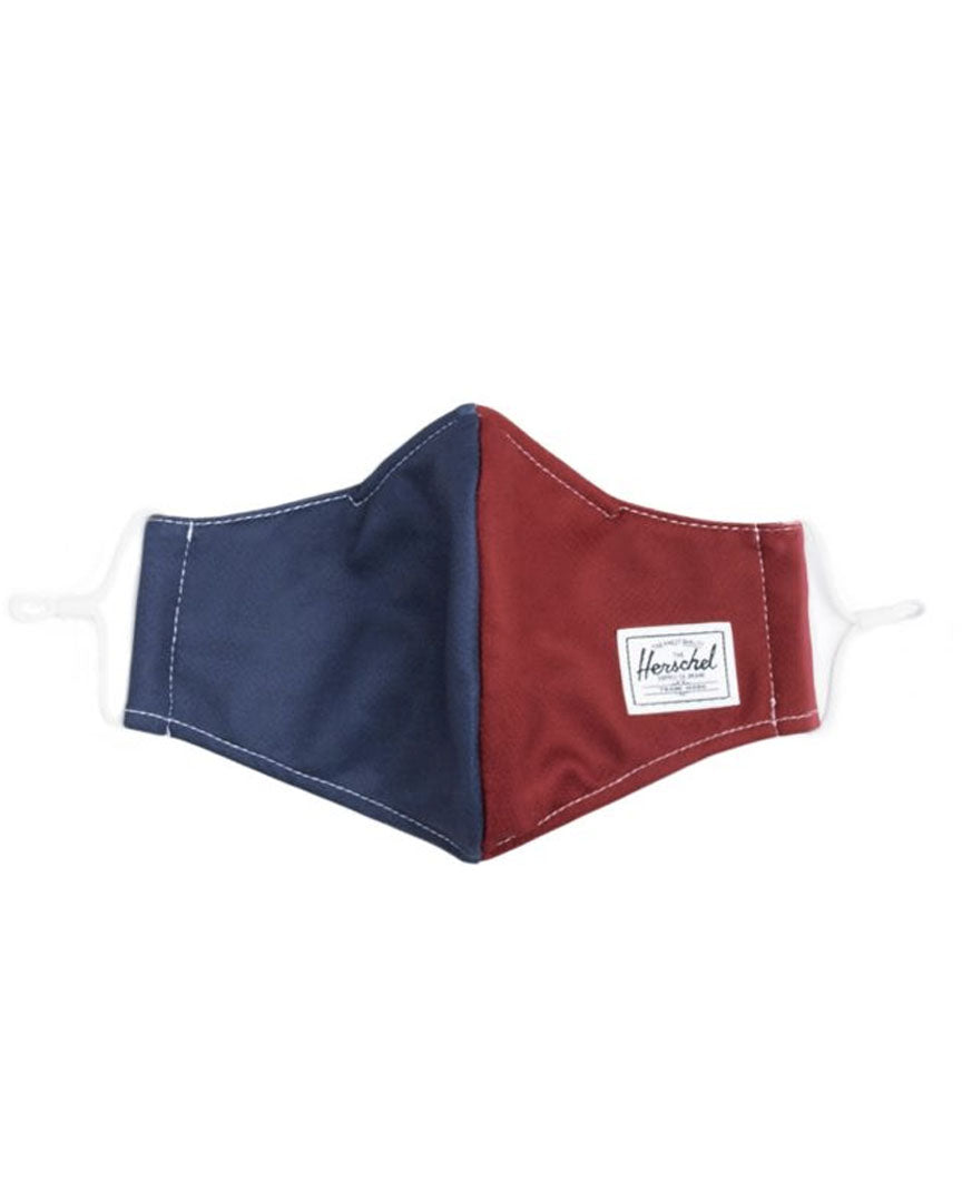 HERSCHEL CLASSIC FACE MASKS NAVY RED