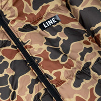 Line Toaster Puffy Jacket - Black/Duck Camo