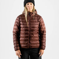 Winter jacket W'S Reup Down Puffy Hoody - Vulcan Red